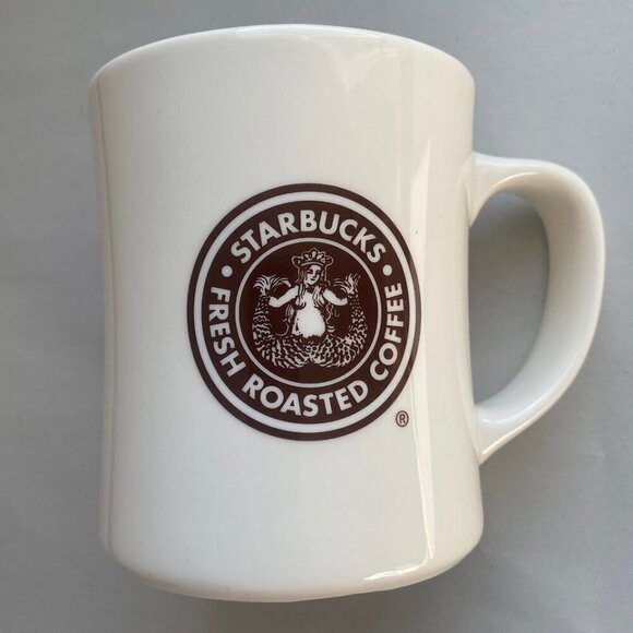 2008 Starbucks Coffee Mug, Cup Classic Siren Mermaid Double Logo Graphic - Picture 1 of 6